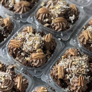 German Chocolate Blast Containers