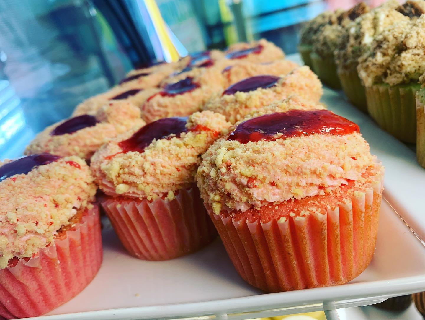 Strawberry Crunch Cupcake