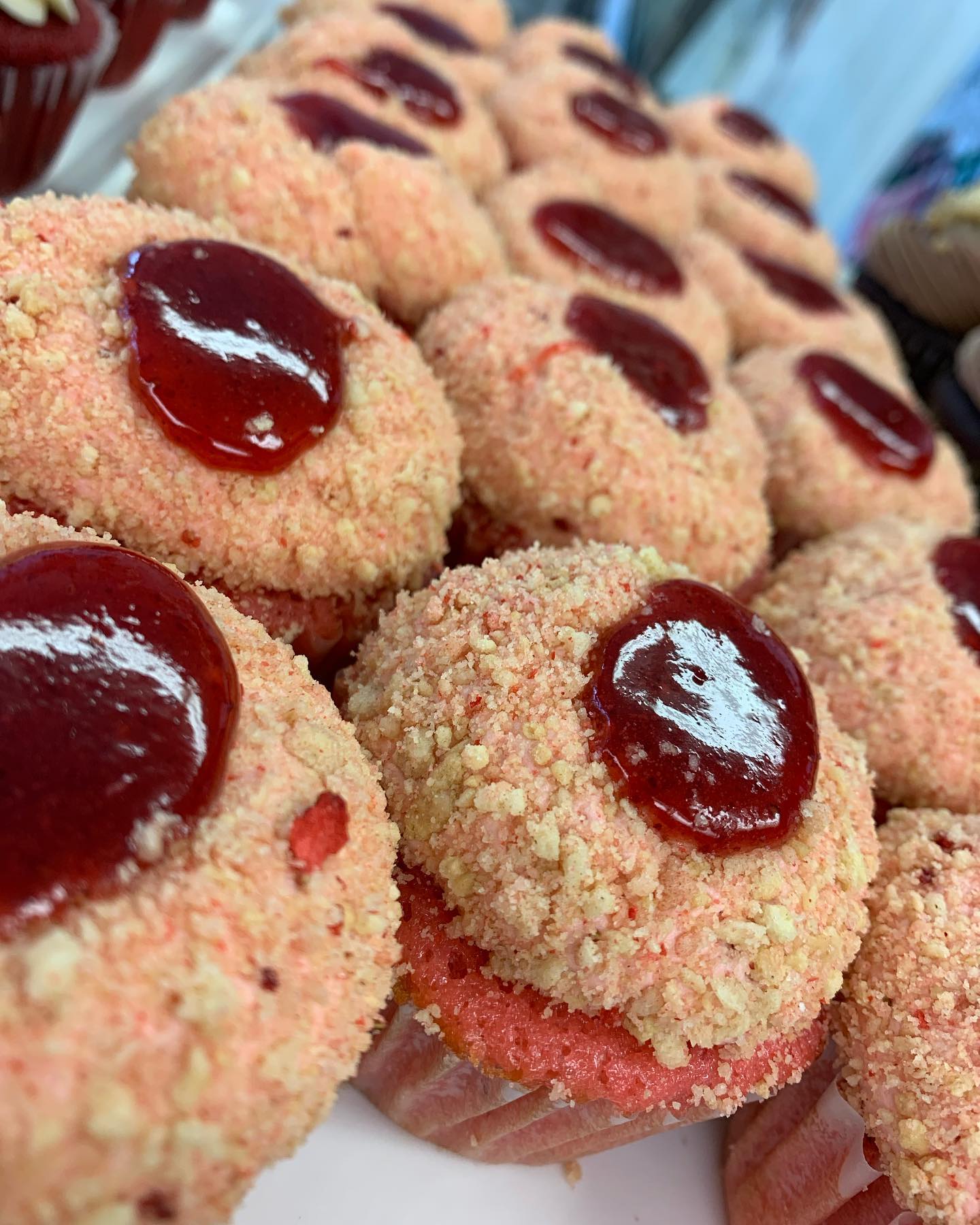 Strawberry Crunch Cupcake