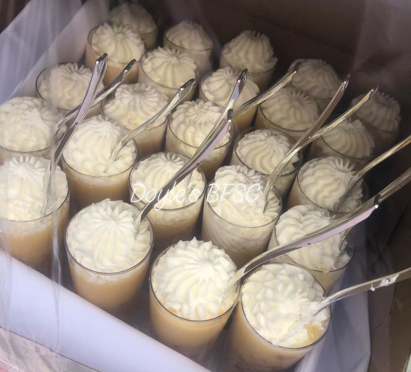 12 count Banana Pudding Shooters/Bowls