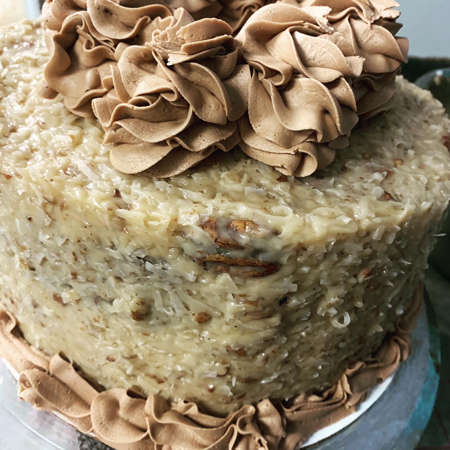 Whole German Chocolate Cheesecake CAKE