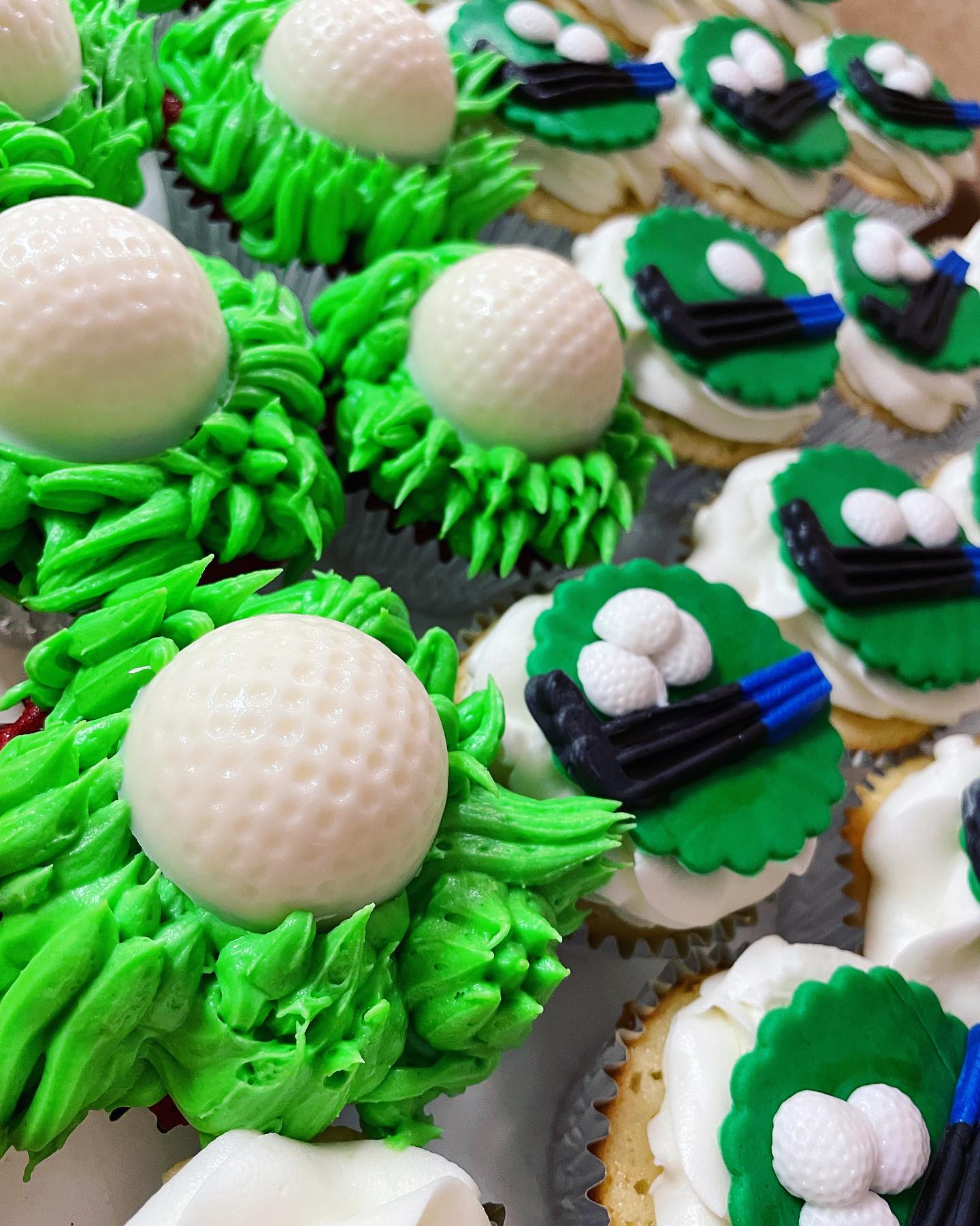 12 count Golf Cupcakes