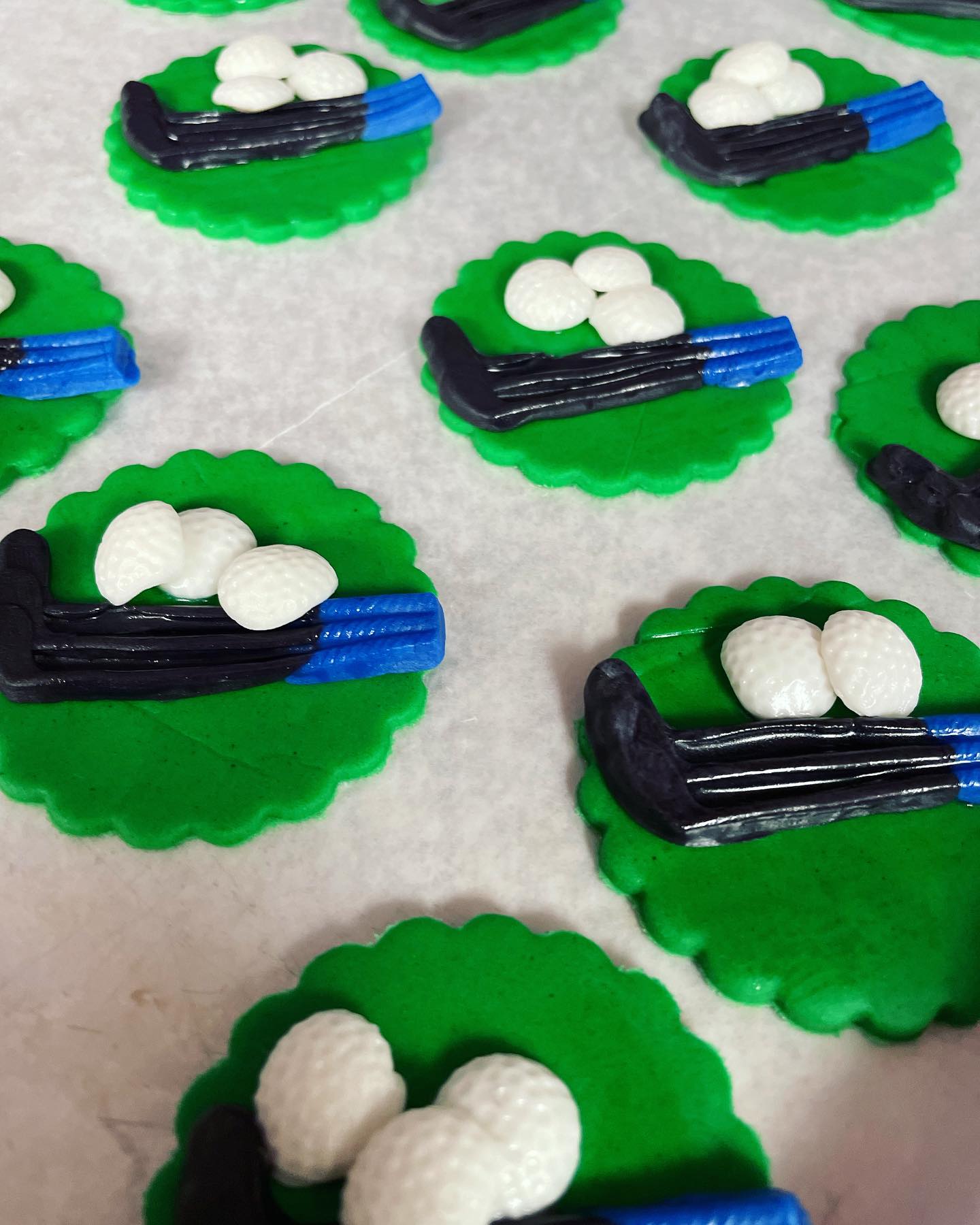 12 count Golf Cupcakes