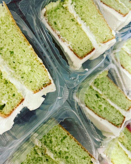 Keylime Cake slice